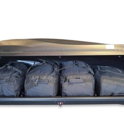 Pack de 4 bagages sur-mesure pour coffre de toit TAURUS STRIKE 440 - KJUST