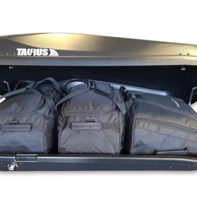 Pack de 3 bagages sur-mesure pour coffre de toit TAURUS EASY 320 - KJUST