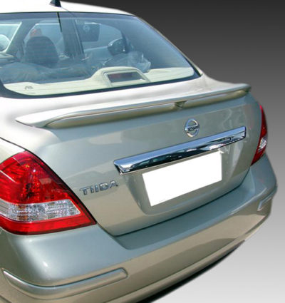 VikingDesign - Aileron / Becquet S/N Gloss Black pour Nissan Tiida C11 (2004-2012)