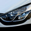 VikingDesign - Paupières de phares supérieures Gloss Black pour Renault Clio IV (2012-2019)