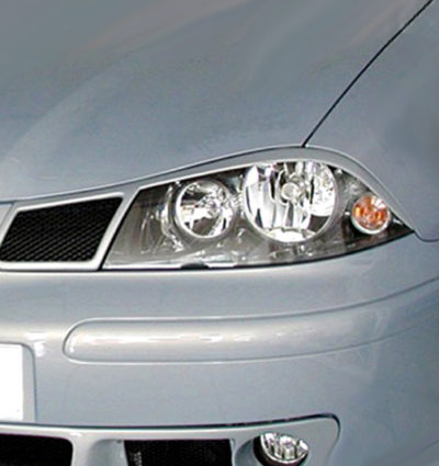 VikingDesign - Paupières de phares Gloss Black pour Seat Ibiza 6L (2002-2008)