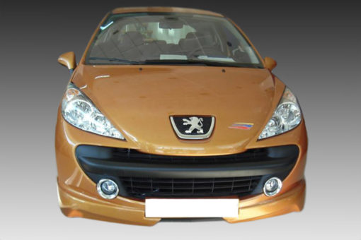 VikingDesign - Cup Wings avants Gloss Black pour Peugeot 207