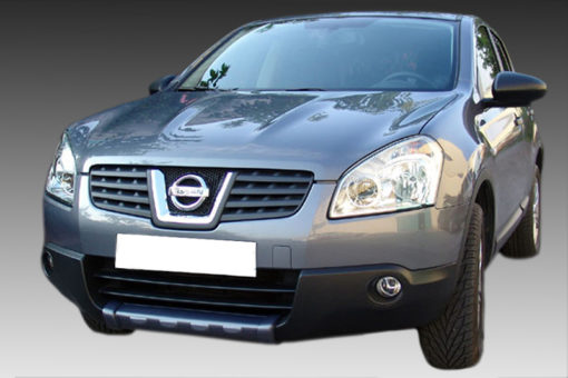 VikingDesign - Diffuseur avant Gloss Black pour Nissan Qashqai J10 (2007-2009)