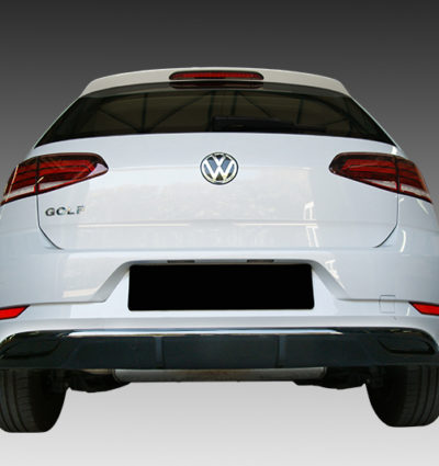 VikingDesign - Diffuseur arrière Facelift (2016 - Present) Gloss Black pour Volkswagen Golf 7