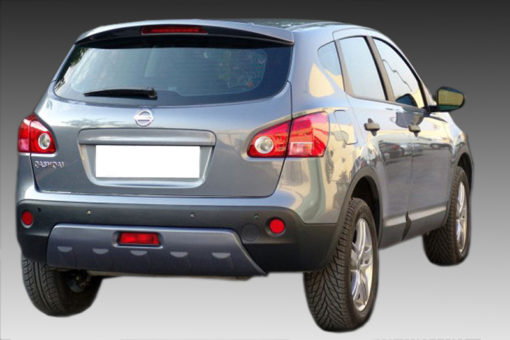 VikingDesign - Diffuseur arrière avec radars de recul Gloss Black pour Nissan Qashqai J10 (2007-2009)