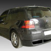 VikingDesign - Ajout de parechoc arrière Gloss Black pour Volkswagen Golf 4