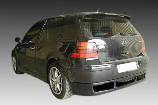 VikingDesign - Ajout de parechoc arrière Gloss Black pour Volkswagen Golf 4