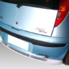 VikingDesign - Ajout de parechoc arrière Gloss Black pour Fiat Punto (2000-2010)