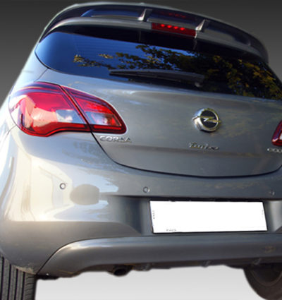 VikingDesign - Diffuseur arrière 3 et 5 portes Gloss Black pour Opel Corsa E (2014-2019)