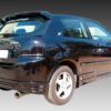 VikingDesign - Ajout de parechoc arrière Gloss Black pour Toyota Corolla E12 H/B (2002-2007)