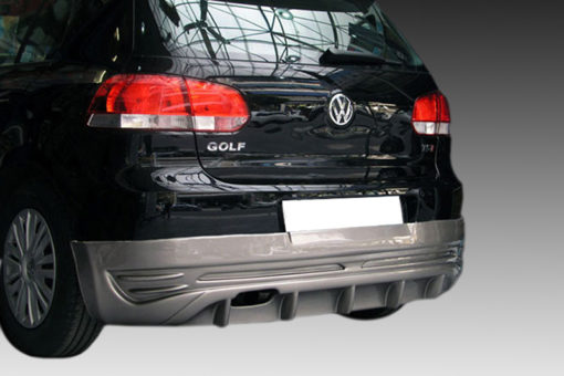 VikingDesign - Ajout de parechoc arrière Gloss Black pour Volkswagen Golf 6