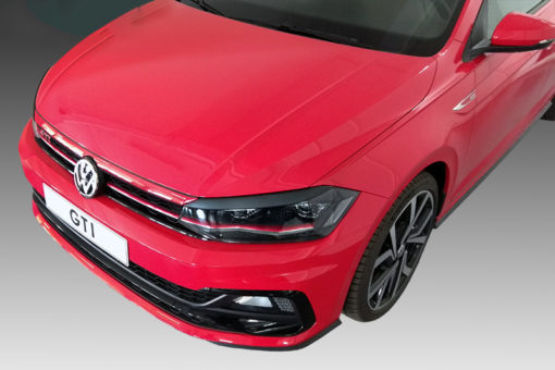 VikingDesign - Paupières de phares Gloss Black pour Volkswagen Polo MK6 (2018-Present)