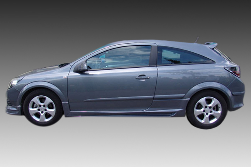 Bas de caisse (la paire) A pour Opel Astra H 3d (2004-2009