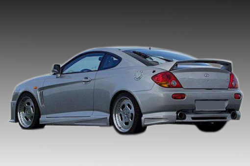 VikingDesign - Bas de caisse (la paire) Gloss Black pour Hyundai Coupe (2002-2008)