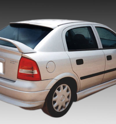 VikingDesign - Ajout de parechoc arrière Gloss Black pour Opel Astra G (1998-2004)
