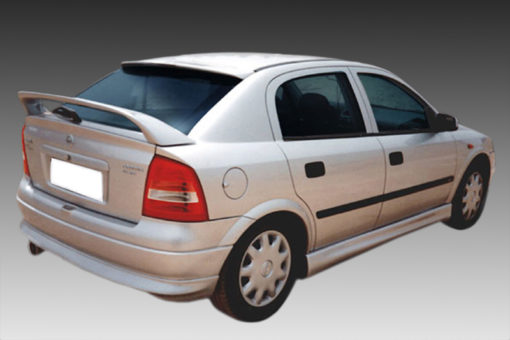 VikingDesign - Ajout de parechoc arrière Gloss Black pour Opel Astra G (1998-2004)