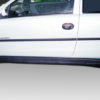 VikingDesign - Bas de caisse (la paire) Gloss Black pour Opel Corsa C (2000-2006)