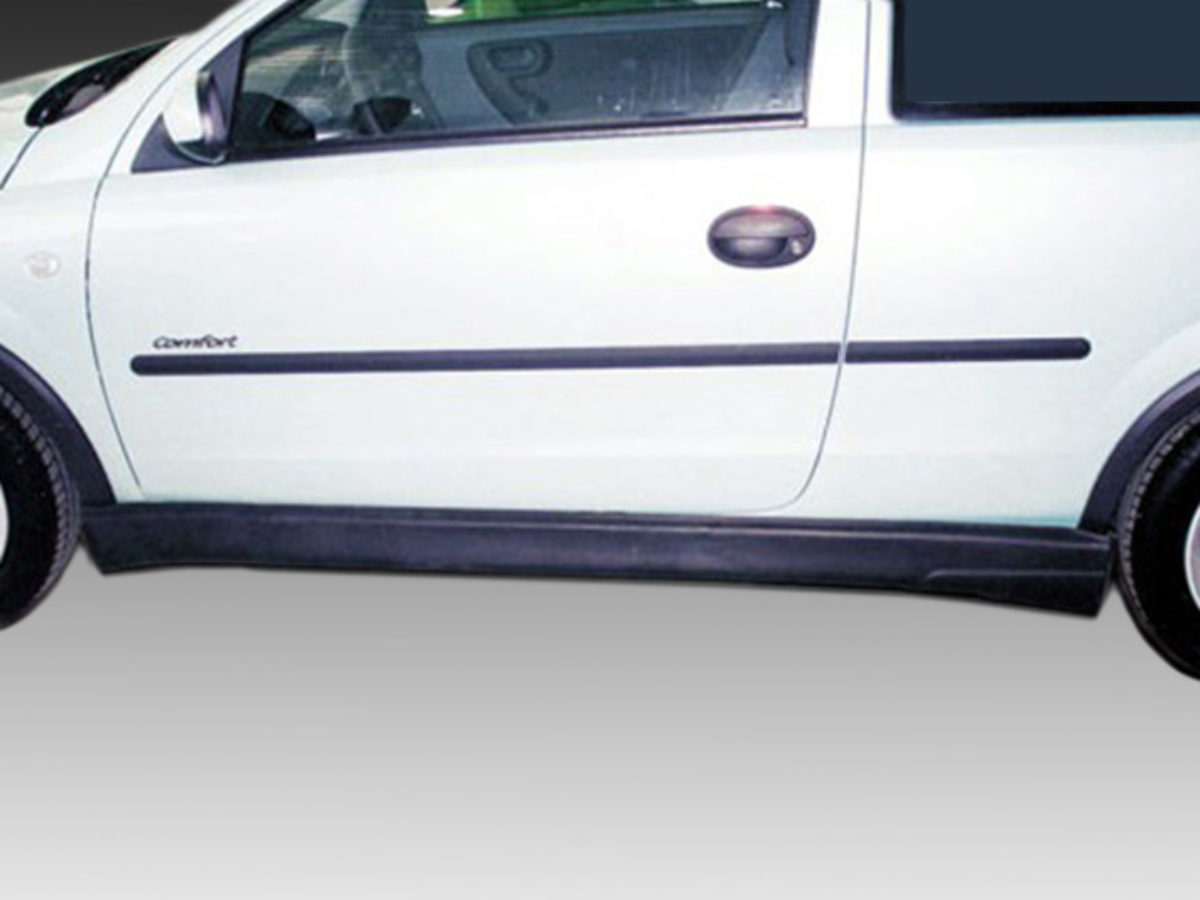 Bas de caisse (la paire) pour Opel Corsa C (2000-2006