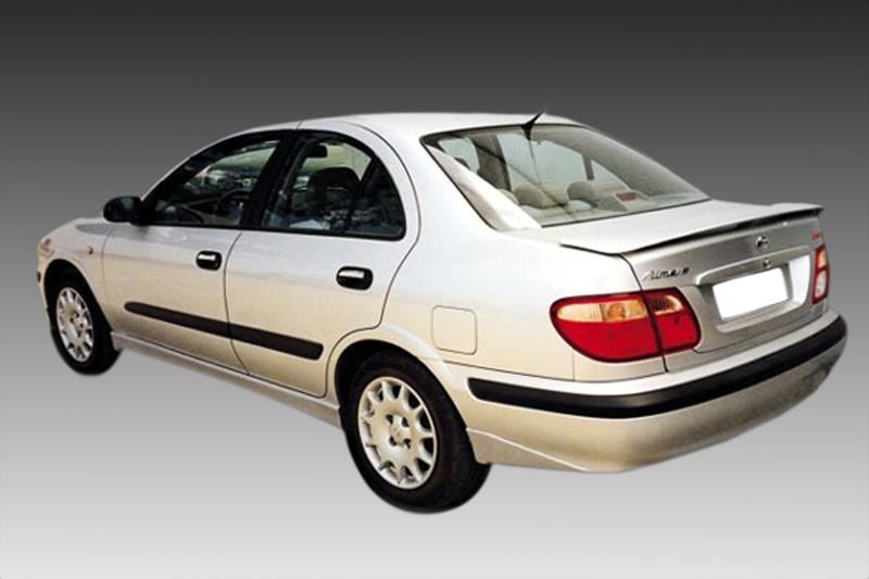 VikingDesign - Cup Wings arrières Gloss Black pour Nissan Almera N16 4d (2000-2006)