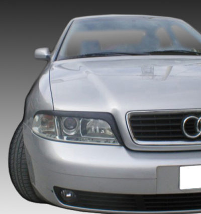 VikingDesign - Paupières de phares Gloss Black pour Audi A4 B5 (1994-2001)