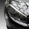 VikingDesign - Paupières de phares Gloss Black pour Volkswagen Golf 6
