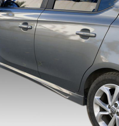 VikingDesign - Bas de caisse (la paire) 5 portes Gloss Black pour Opel Corsa E (2014-2019)