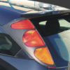 VikingDesign - Paupières de Feux arrières Gloss Black pour Ford Focus (1998-2004)