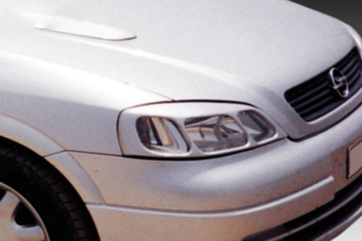 VikingDesign - Paupières de phares Gloss Black pour Opel Astra G (1998-2004)
