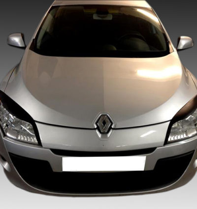 VikingDesign - Paupières de phares Gloss Black pour Renault Megane III (2008-2016)