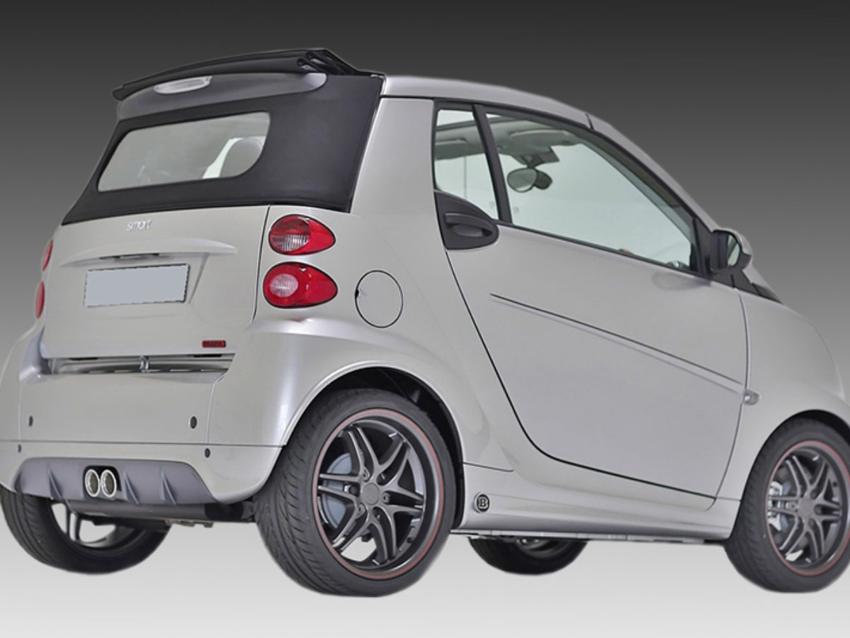 Diffuseur arrière Ouverture Becquet pour Smart ForTwo 451 Facelift  2012-2015 - Cdiscount Auto