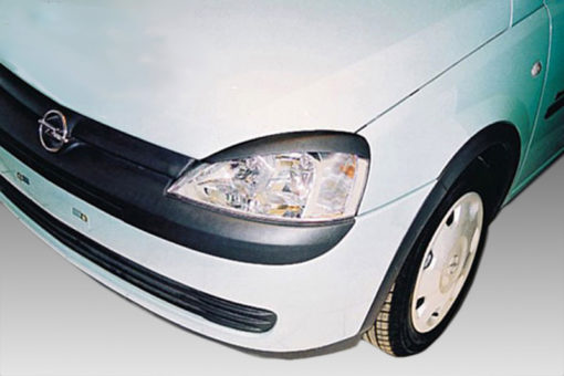 VikingDesign - Paupières de phares Gloss Black pour Opel Corsa C (2000-2006)
