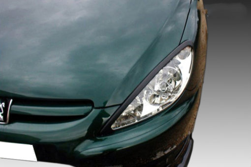 VikingDesign - Paupières de phares Gloss Black pour Peugeot 307
