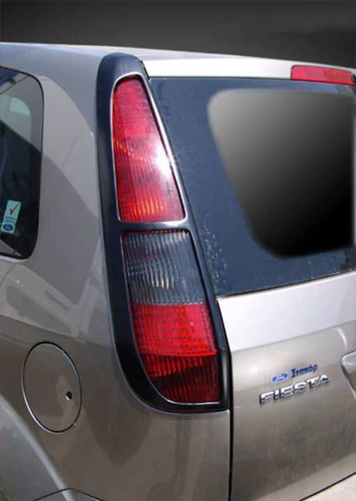 VikingDesign - Paupières de Feux arrières Gloss Black pour Ford Fiesta (2002-2008)