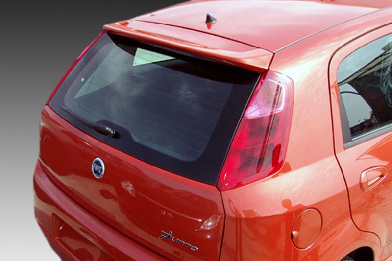 VikingDesign - Aileron / Becquet Gloss Black pour Fiat Grande Punto (2006-Present)