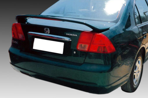 VikingDesign - Aileron / Becquet Gloss Black pour Honda Civic (2000-2005)