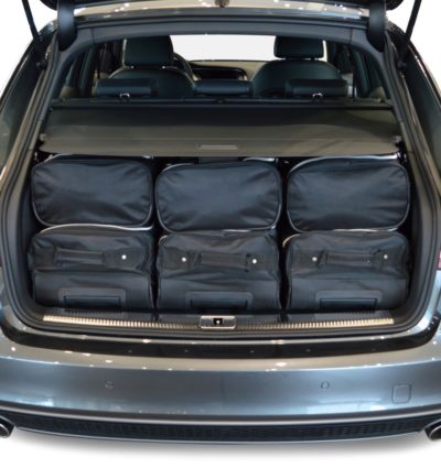 Pack de 6 sacs de voyage sur-mesure pour Audi A4 Avant (B8) (de 2008 à 2015) - Gamme Classique