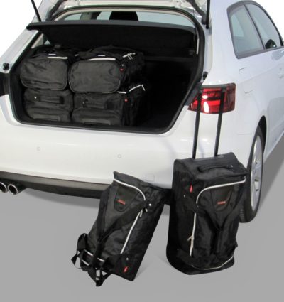 Pack de 6 sacs de voyage sur-mesure pour Audi A3 (8V) (depuis 2012) - Gamme Classique