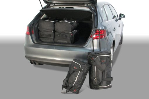 Pack de 6 sacs de voyage sur-mesure pour Audi A3 Sportback (8V) (depuis 2012) - Gamme Classique