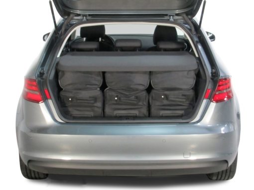 Pack de 6 sacs de voyage sur-mesure pour Audi A3 Sportback (8V) G-Tron (depuis 2013) - Gamme Classique