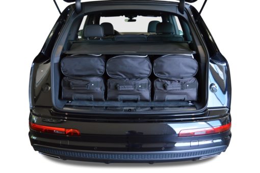 Pack de 6 sacs de voyage sur-mesure pour Audi Q7 (4M) (depuis 2015) - Gamme Classique