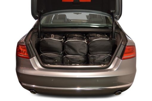 Pack de 6 sacs de voyage sur-mesure pour Audi A8 (D4) (de 2010 à 2013) - Gamme Classique