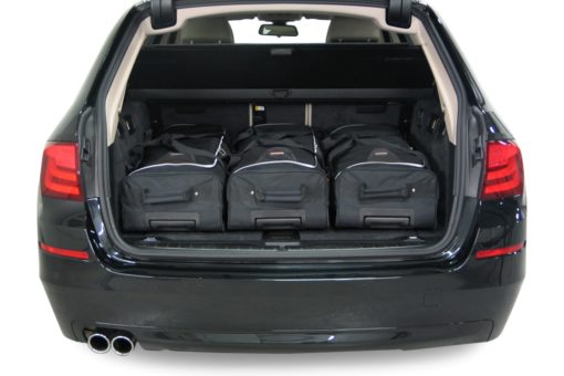 Pack de 6 sacs de voyage sur-mesure pour Bmw Série 5 Touring (F11) (de 2010 à 2017) - Gamme Classique