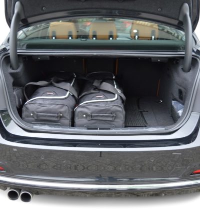 Pack de 6 sacs de voyage sur-mesure pour Bmw Série 3 (F30) 330e Plug-in Hybrid (de 2016 à 2019) - Gamme Classique