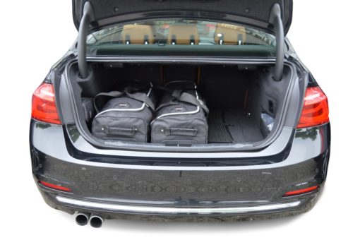 Pack de 6 sacs de voyage sur-mesure pour Bmw Série 3 (F30) 330e Plug-in Hybrid (de 2016 à 2019) - Gamme Classique