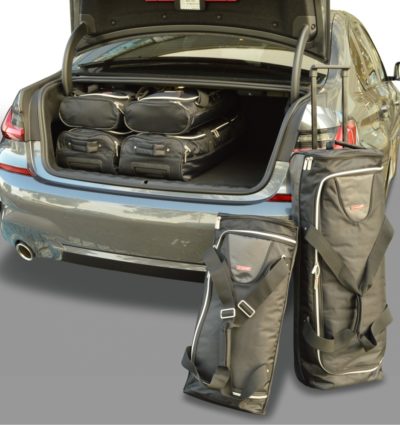 Pack de 6 sacs de voyage sur-mesure pour Bmw Série 3 (G20) 330e Plug-in Hybrid (depuis 2019) - Gamme Classique