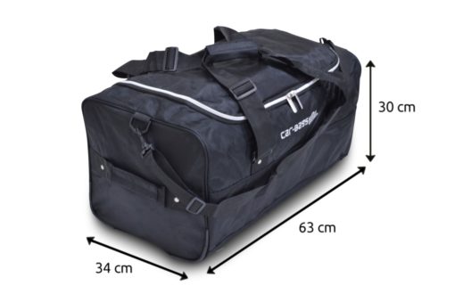 Pack de 4 sacs de coffre de toit (147x30x63cm - 64 et 58 litres)