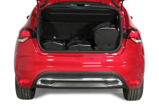 Pack de 6 sacs de voyage sur-mesure pour Citroën DS4 (de 2011 à 2018) - Gamme Classique