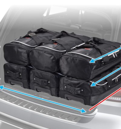 Pack de 6 sacs de voyage sur-mesure pour Mercedes-Benz EQE (V295