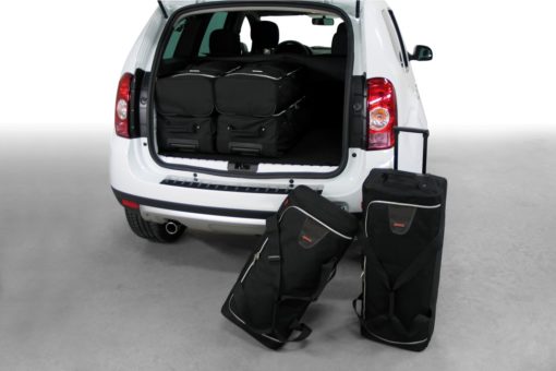Pack de 6 sacs de voyage sur-mesure pour Dacia Duster 4x4 (de 2010 à 2017) - Gamme Classique
