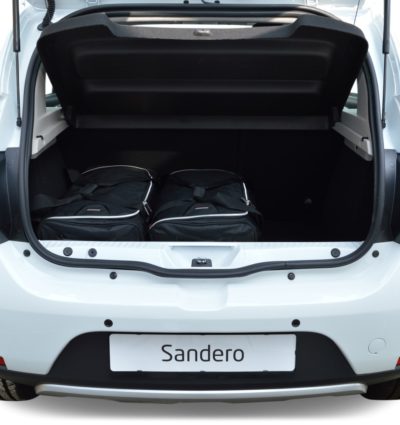 Pack de 6 sacs de voyage sur-mesure pour Dacia Sandero II (depuis 2012) - Gamme Classique